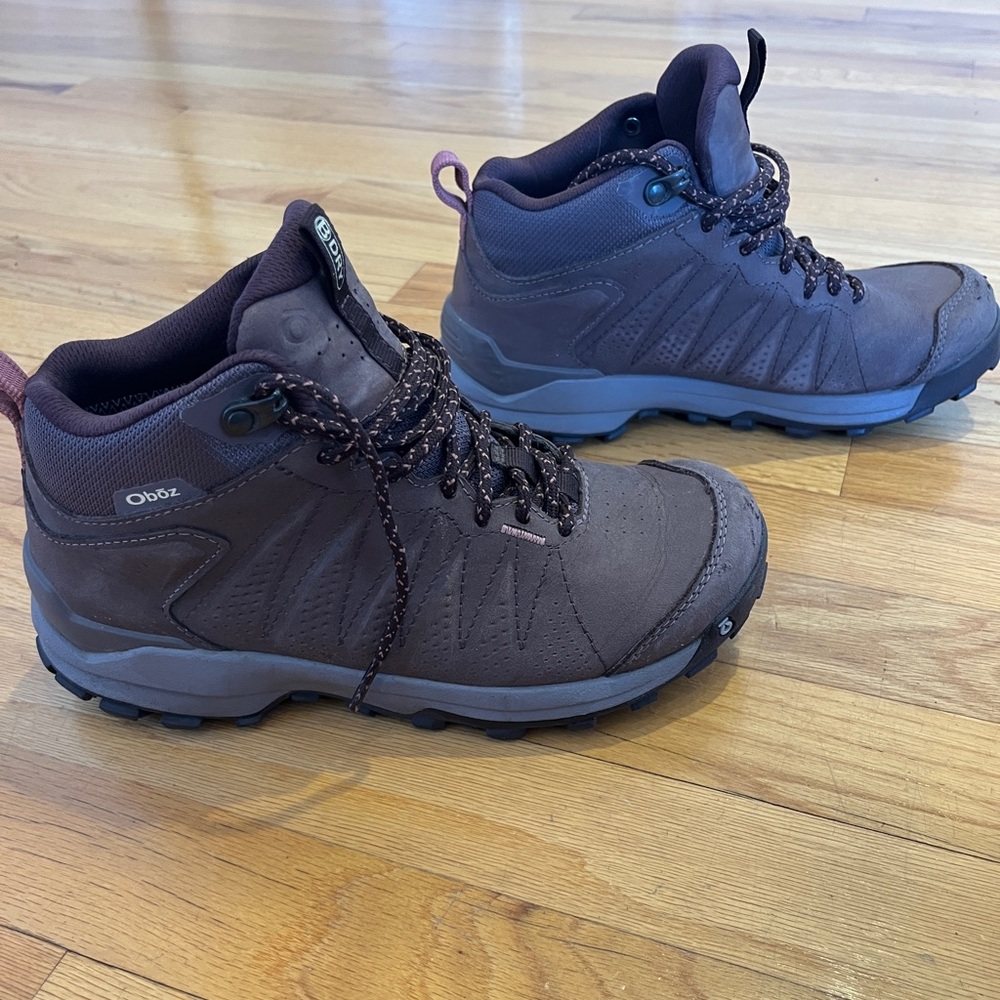 OBOZ Sypes Mid Leather B-Dry Waterproof Hiking Boot (77102)